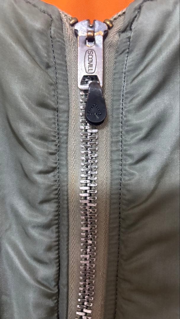 フライトジャケット MA-1 80年代　ヴィンテージ　古着