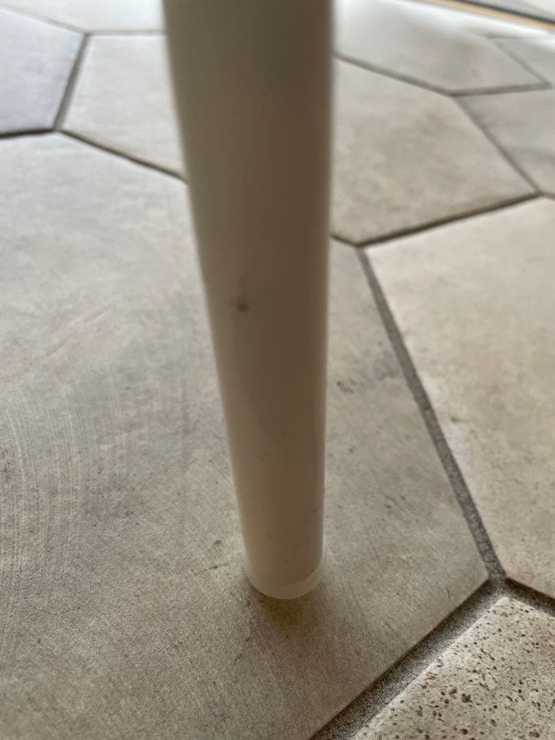 IDEE フェレ チェア ウッドシート ホワイト×ナチュラル　１脚