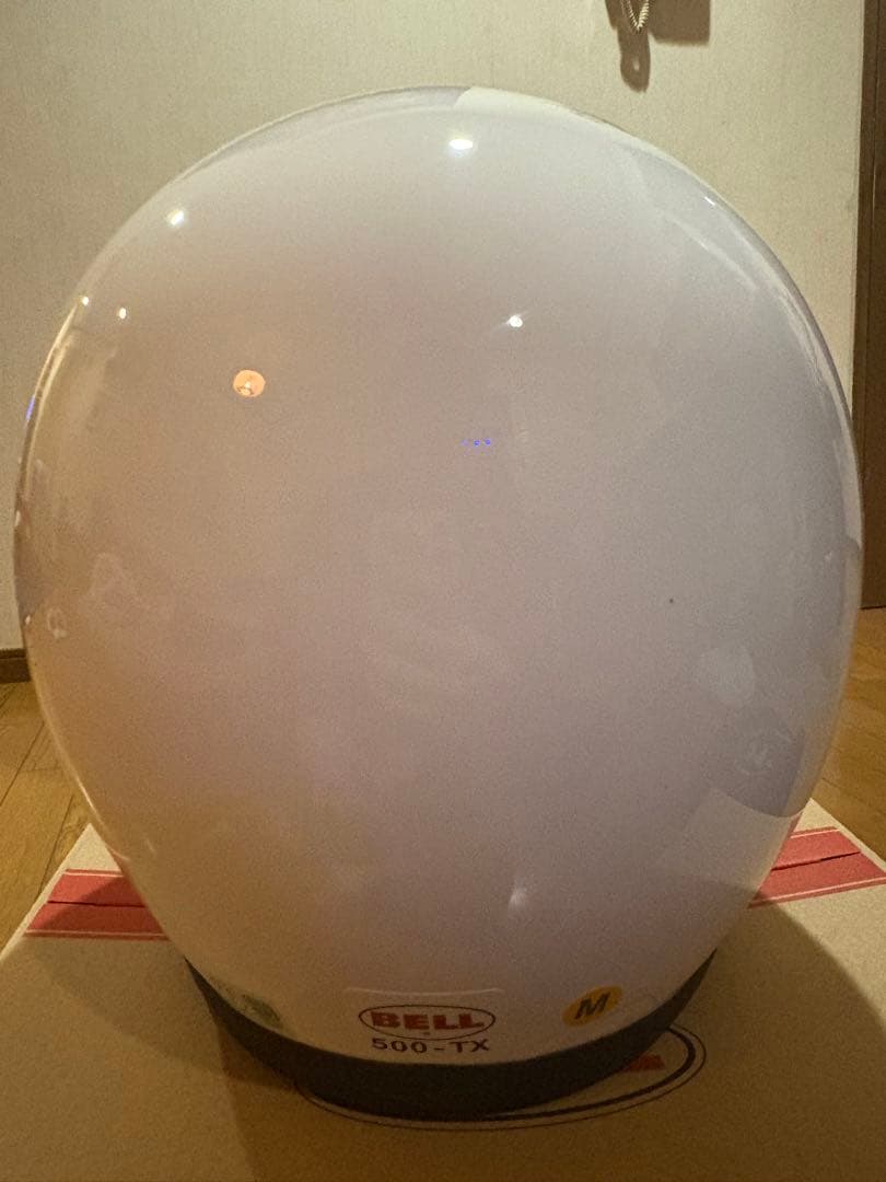 BELL 500-TXJ ホワイト ジェットヘルメット　M(59〜60)