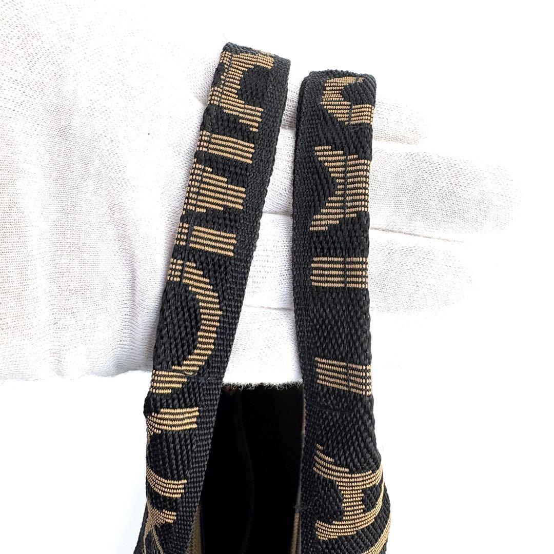 ✨超美品✨FENDI ポーチ付きミニトートバッグ ハンドバッグブロックチェック