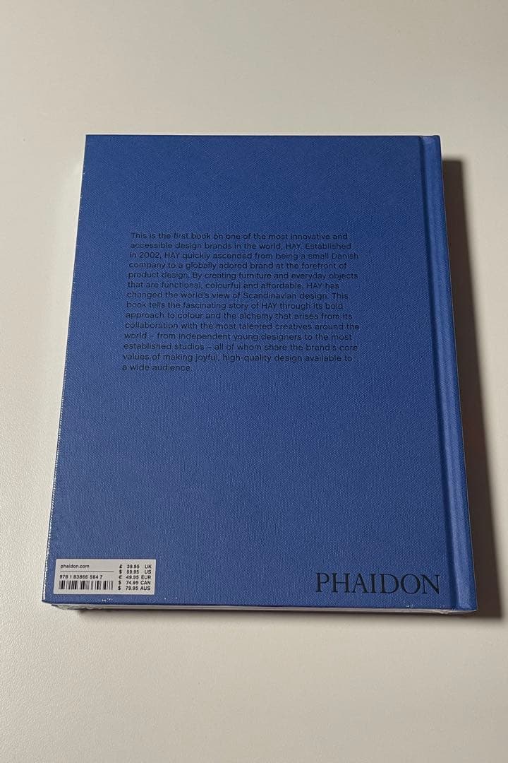 HAY PHAIDON 新品未読　洋書　絶版本　デザイン　インテリア　家具　雑貨