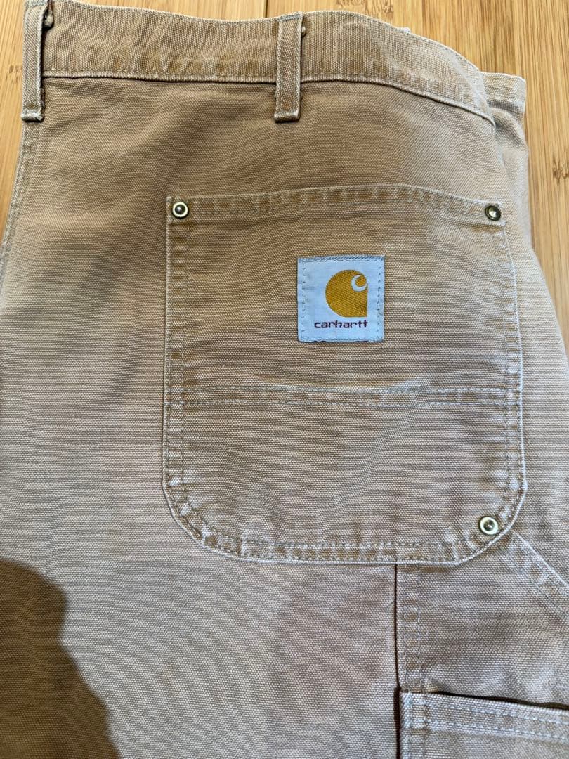 カーハート ダブルニー ペインターパンツ ダック W38L 30ダメージ