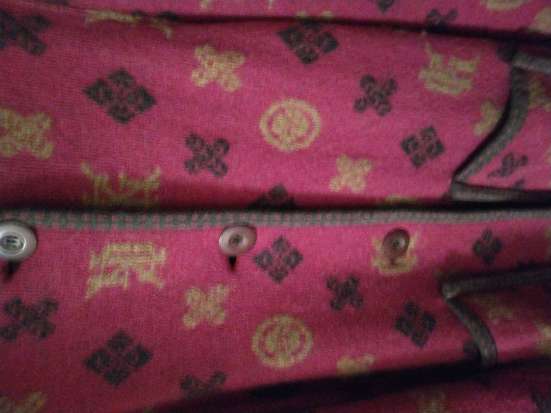 伊太利屋コート15号、パープルピンク、フード、