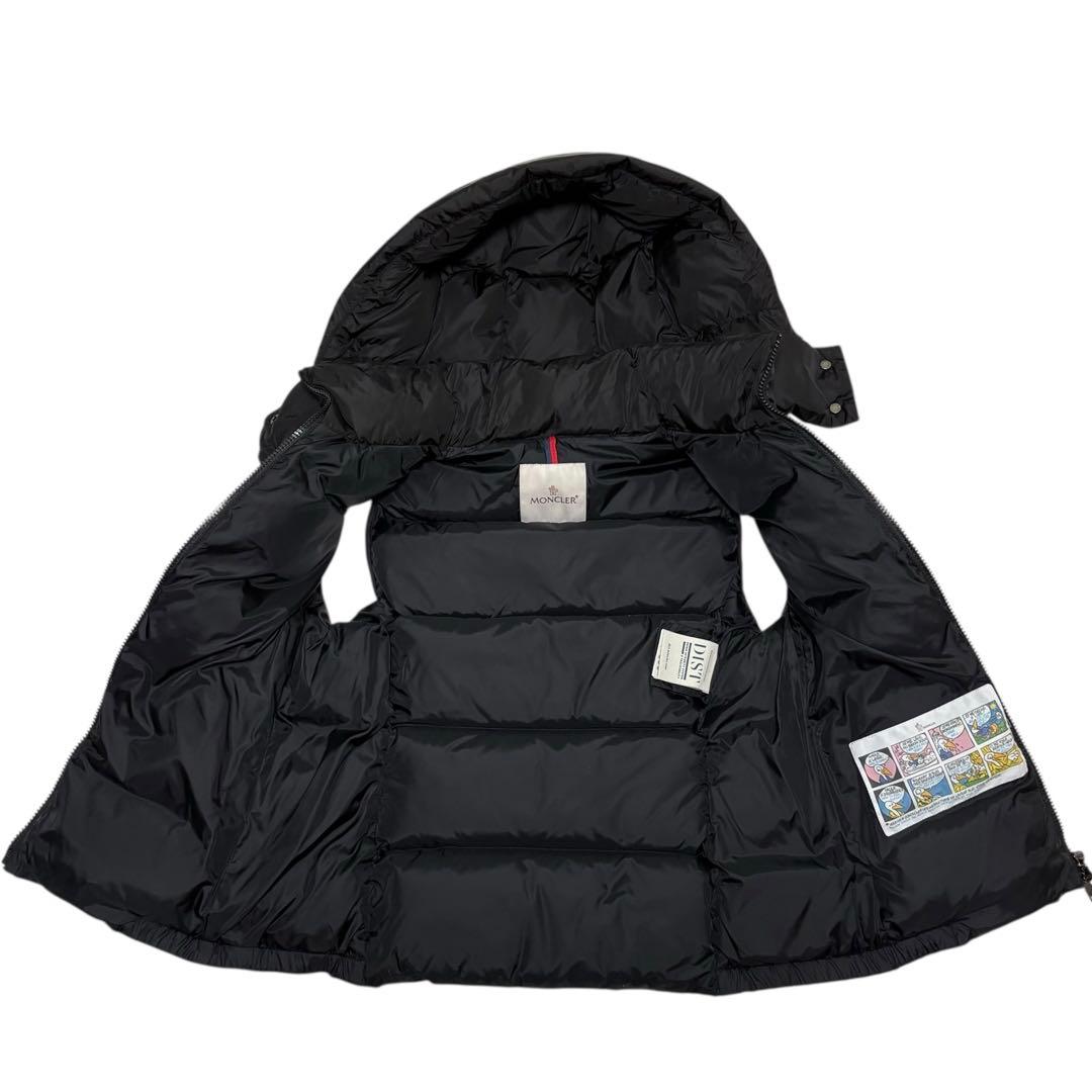 【極美品】モンクレール　ガリヌール　ダウンベスト　ブラック サイズ1