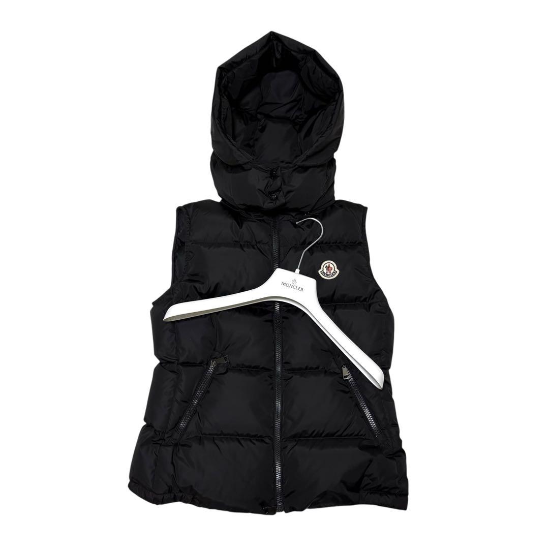 【極美品】モンクレール　ガリヌール　ダウンベスト　ブラック サイズ1