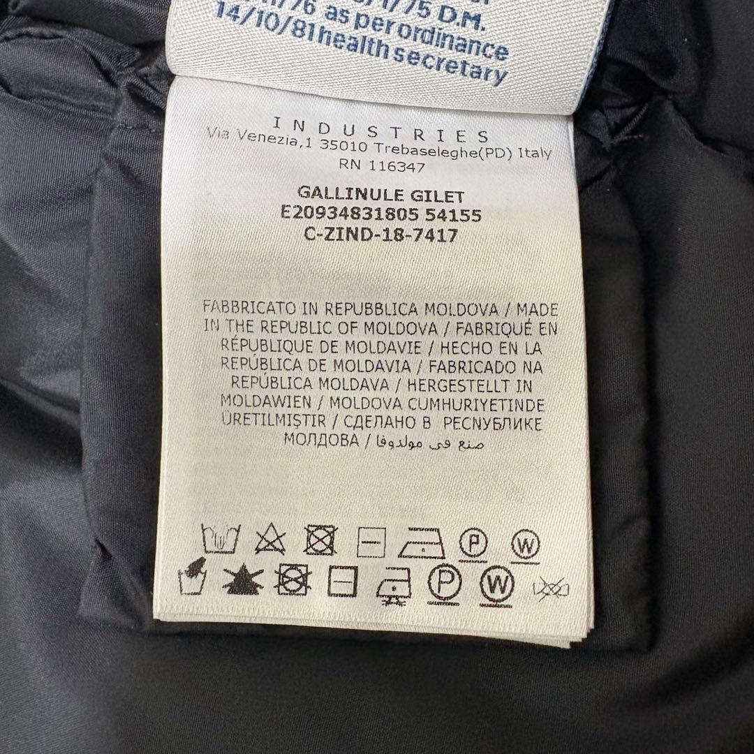 【極美品】モンクレール　ガリヌール　ダウンベスト　ブラック サイズ1