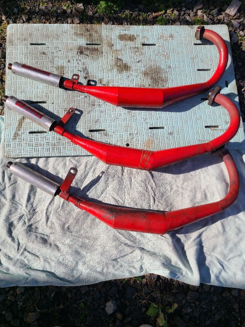 y*t様 KH250 250SS 350SS 爆竹 アルミサイレンサー