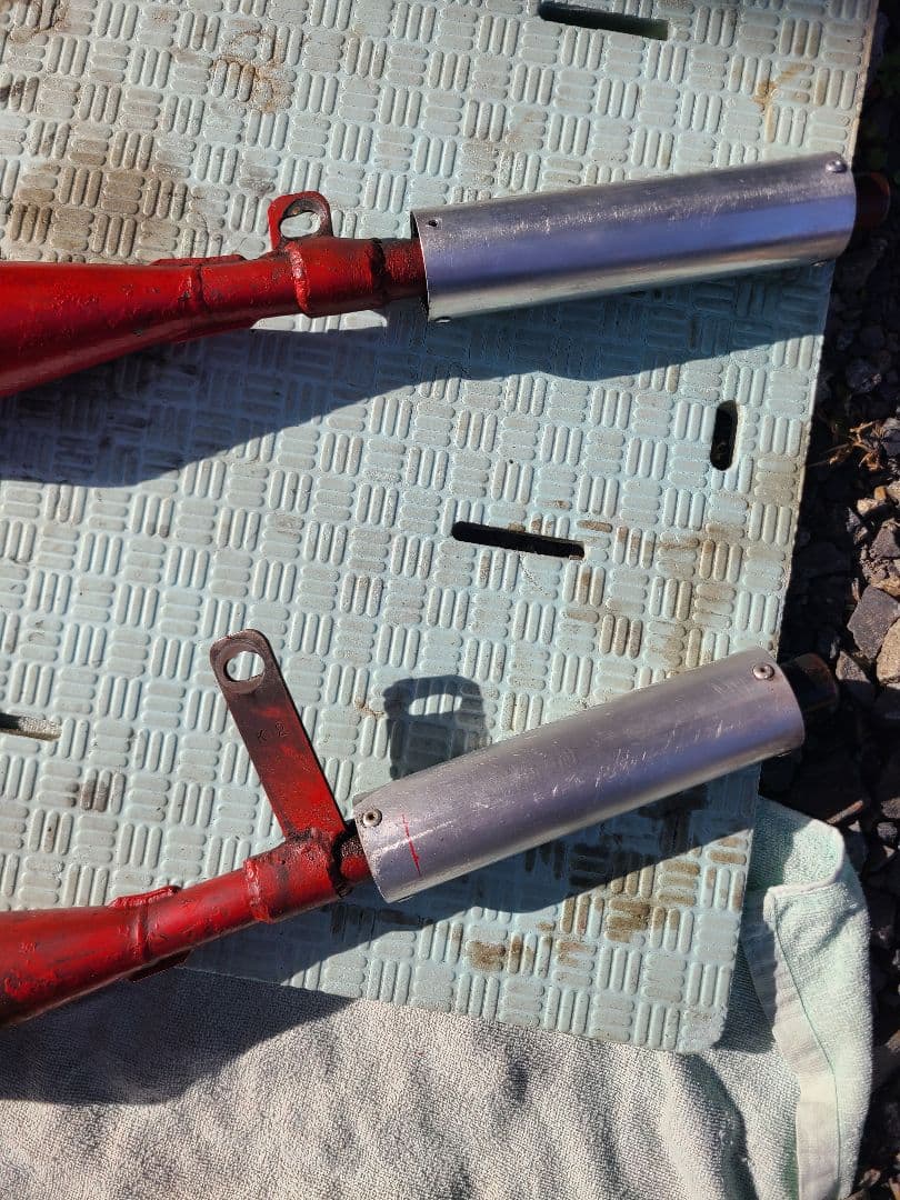 y*t様 KH250 250SS 350SS 爆竹 アルミサイレンサー