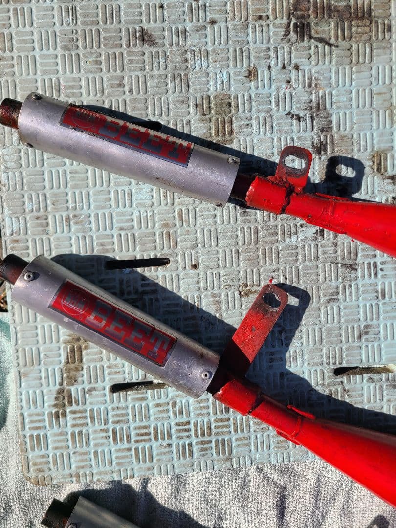 y*t様 KH250 250SS 350SS 爆竹 アルミサイレンサー