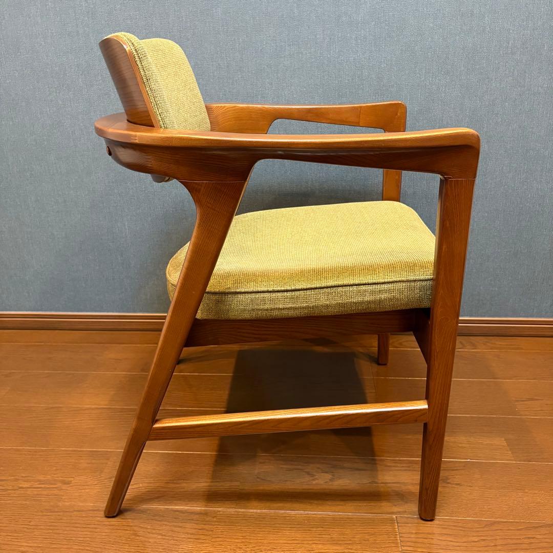 アクメファニチャー　ワーナーアームチェア　グリーン