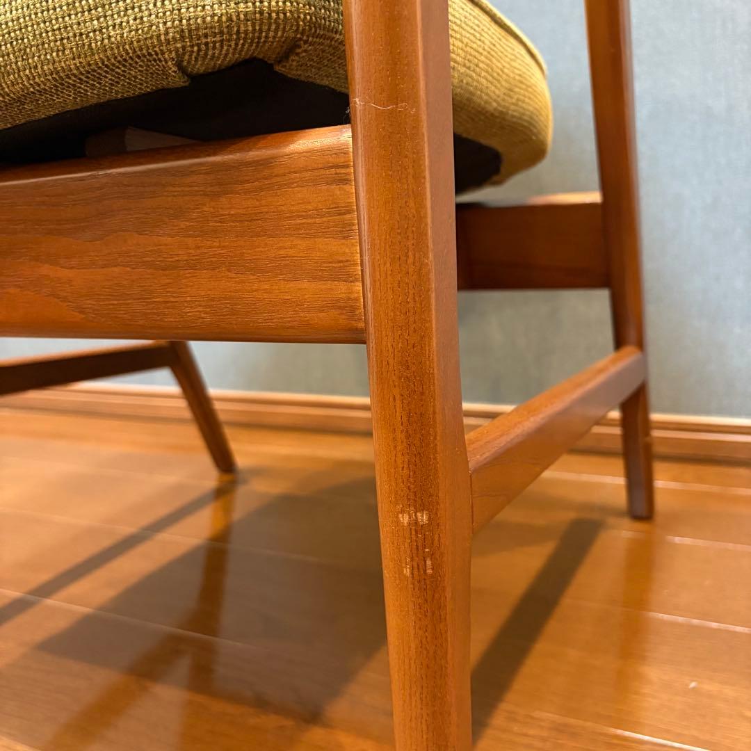 アクメファニチャー　ワーナーアームチェア　グリーン