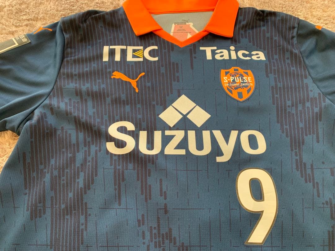 清水エスパルス 2023 サード ユニフォーム チアゴサンタナ