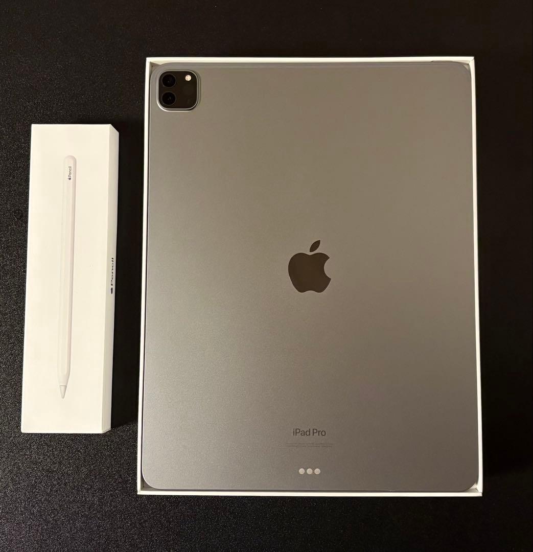 iPad Pro 12.9インチ 第6世代 （その他付属物複数付き、値下げok）