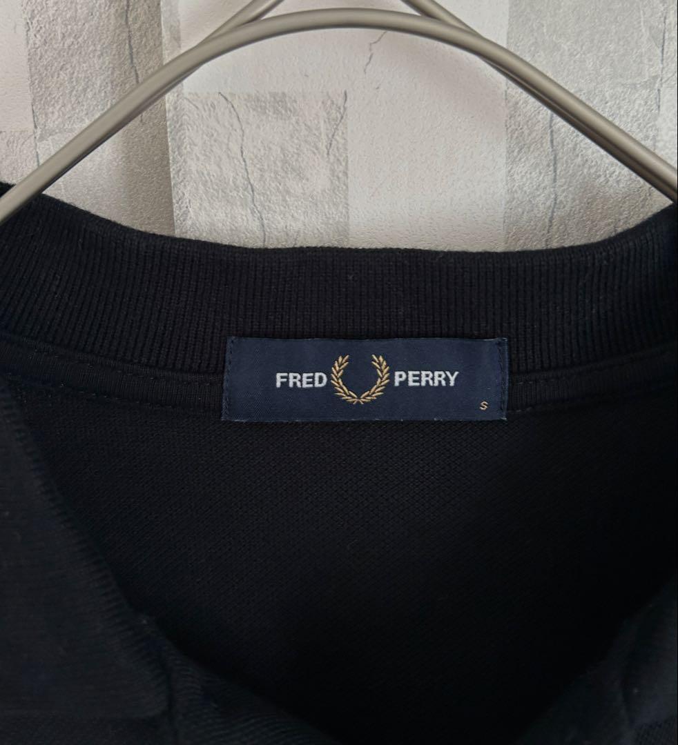 新品未使用✨フレッドペリー M3636 黒 長袖ポロシャツ Sサイズ