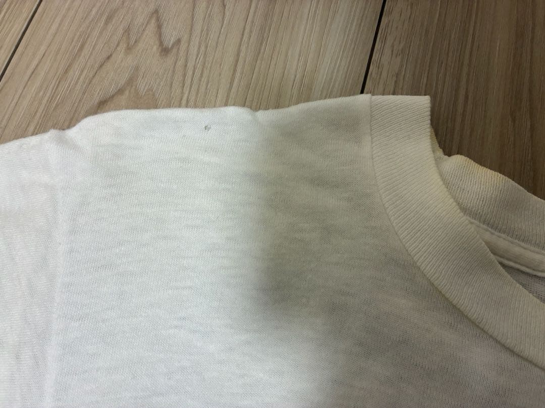 80'S マリリンモンロー 染み込みTシャツ ヴィンテージ　ホワイト sizeS