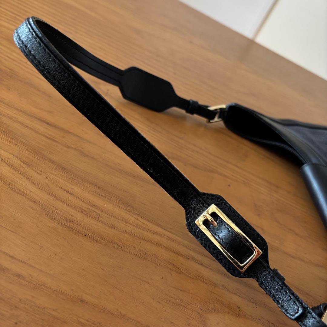 超美品 GUCCI グッチ ジャッキー レザーショルダーバッグ