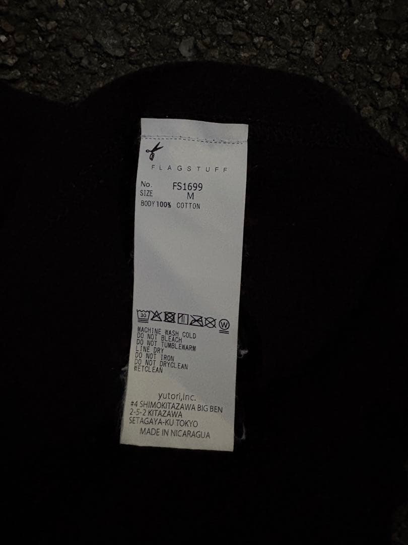 FLAGSTUFF GARA グラフィック NARUTO 我愛羅 長袖カットソー