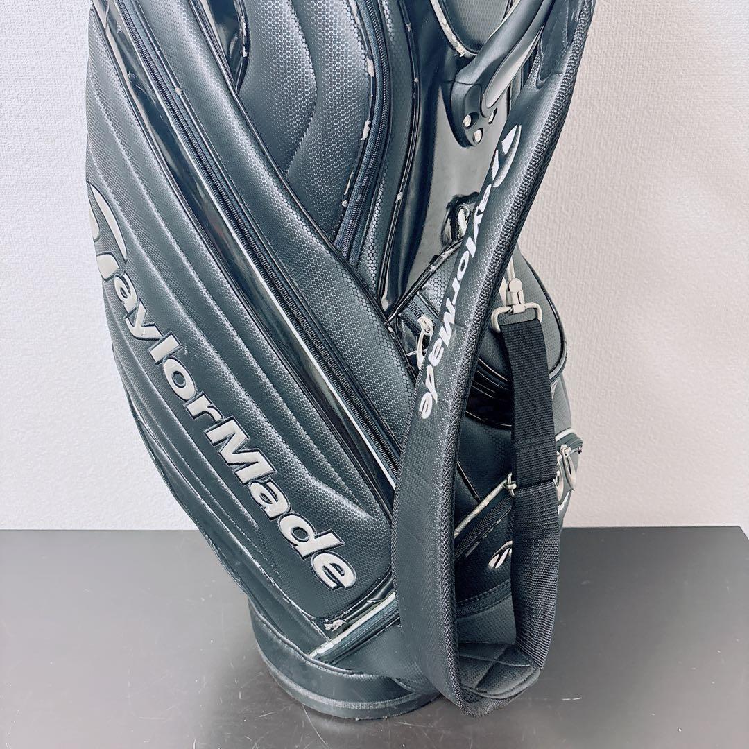 テーラーメイド キャディバッグ 9.5型 ブラック 5分割 TaylorMade