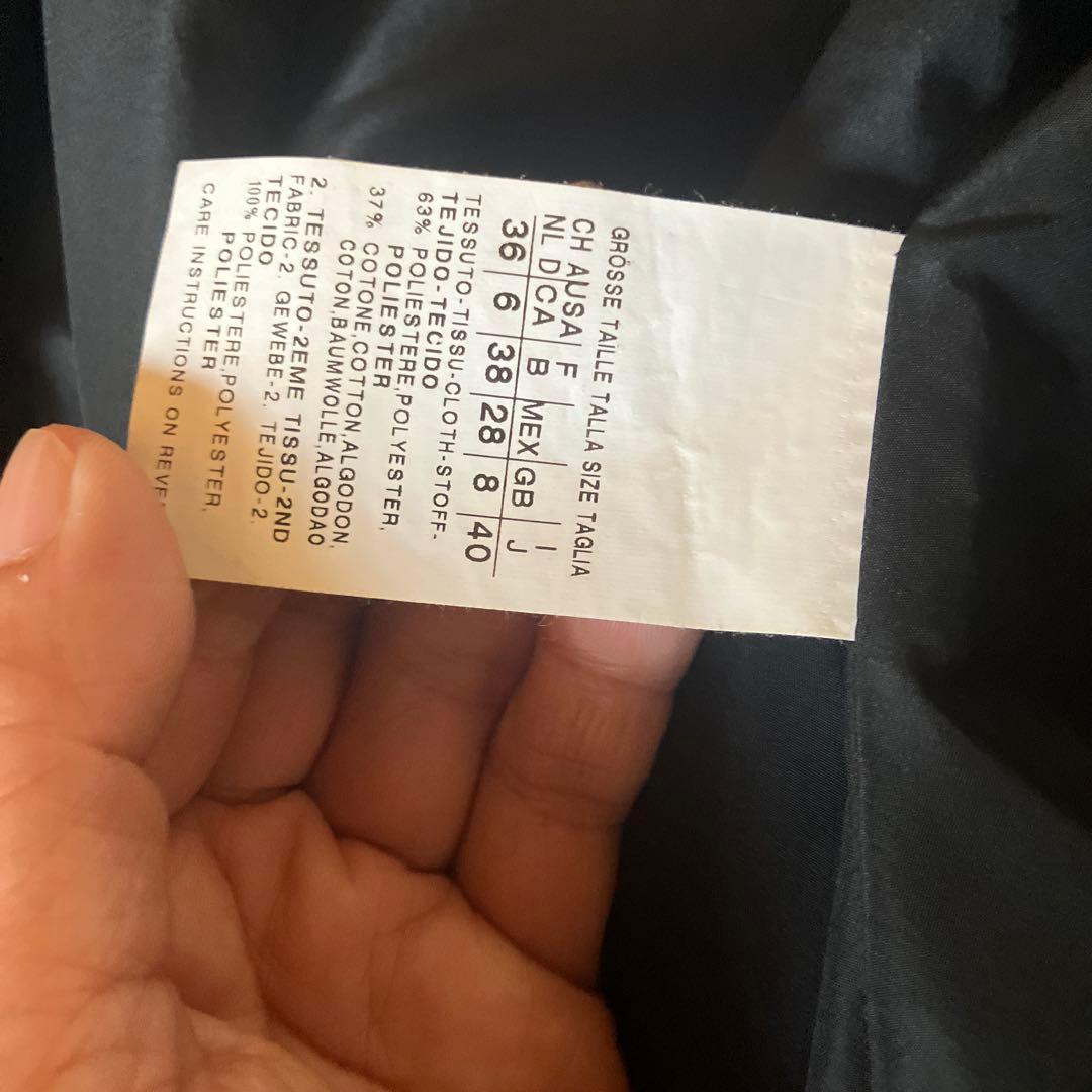 売り切り⭐︎MaxMara ブラック トレンチコート