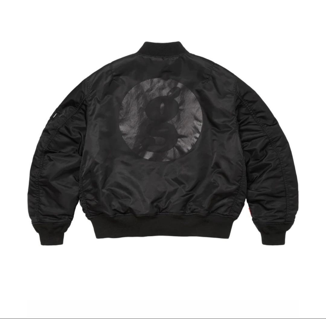 Supreme GOODENOUGH Reversible MA-1 黒 (L)