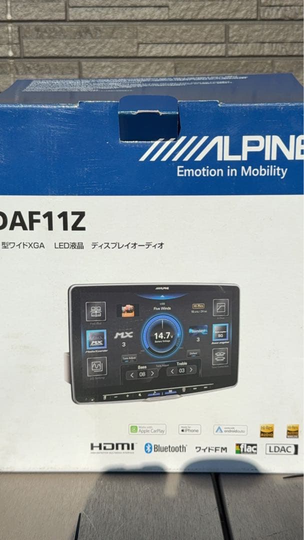 ALPINE DAF11Z カーオーディオ