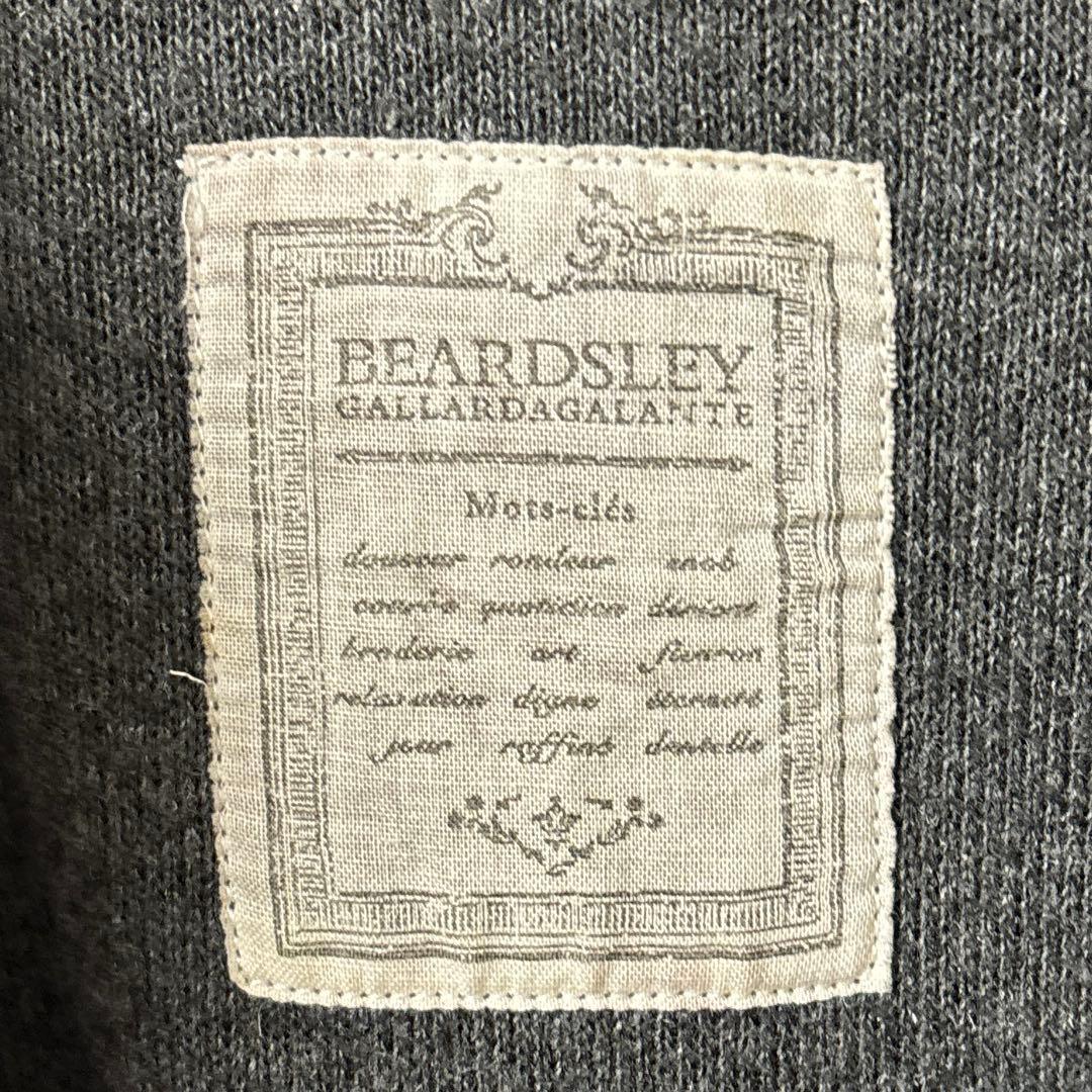 BEARDSLEY ビアズリー【Ｆ】膝丈コート ブラック フード ライナー 毛混