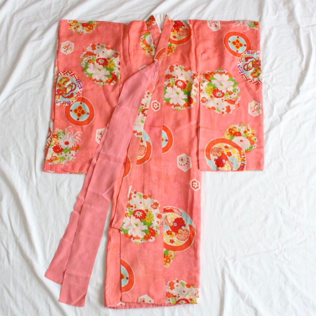 【◎ Hinata ◎】七五三 3歳 着物 つくり帯 セット