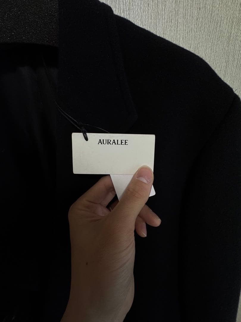 ジャケット・アウター AURALEE 25awSUPER FINE WOOL MOSSER COAT