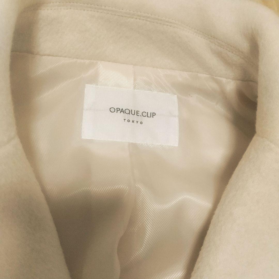 OPAQUE.CLIP　ウールカシミヤブレンド　Pコート　M