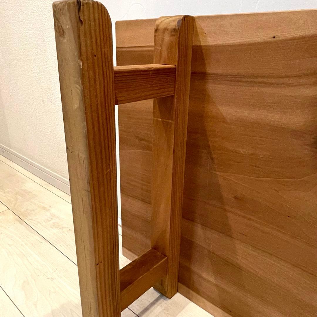 【希少】天然木 無垢材 座卓 ローテーブル 和モダン 机 高級感　アンティーク