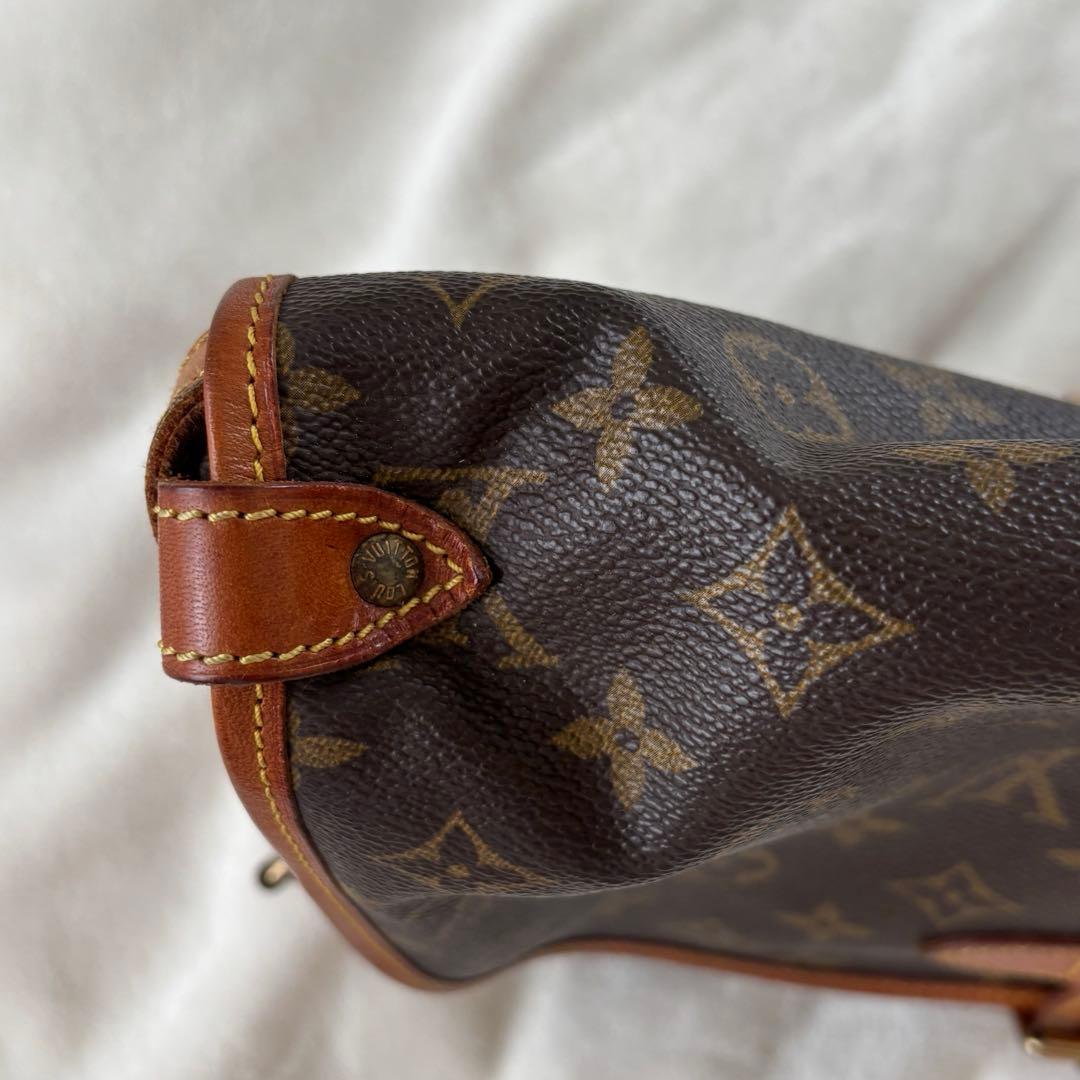 【美品】Louis Vuitton ショルダーバッグ ダークブラウン　ソミュール