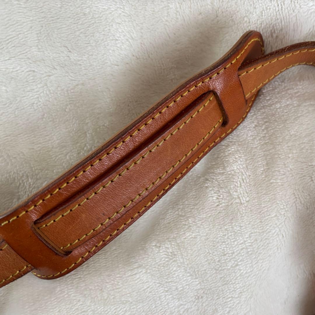 【美品】Louis Vuitton ショルダーバッグ ダークブラウン　ソミュール