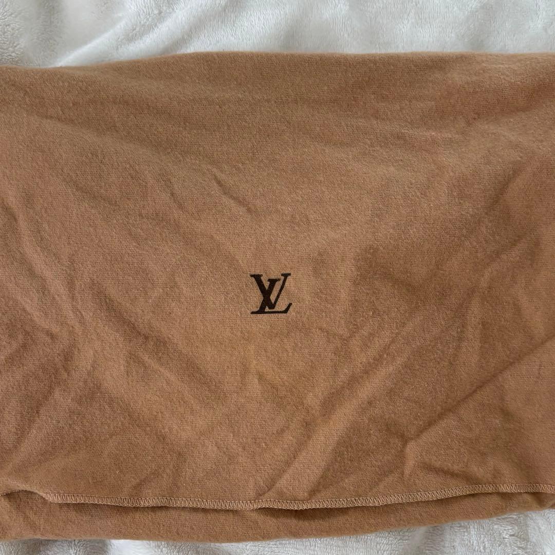 【美品】Louis Vuitton ショルダーバッグ ダークブラウン　ソミュール
