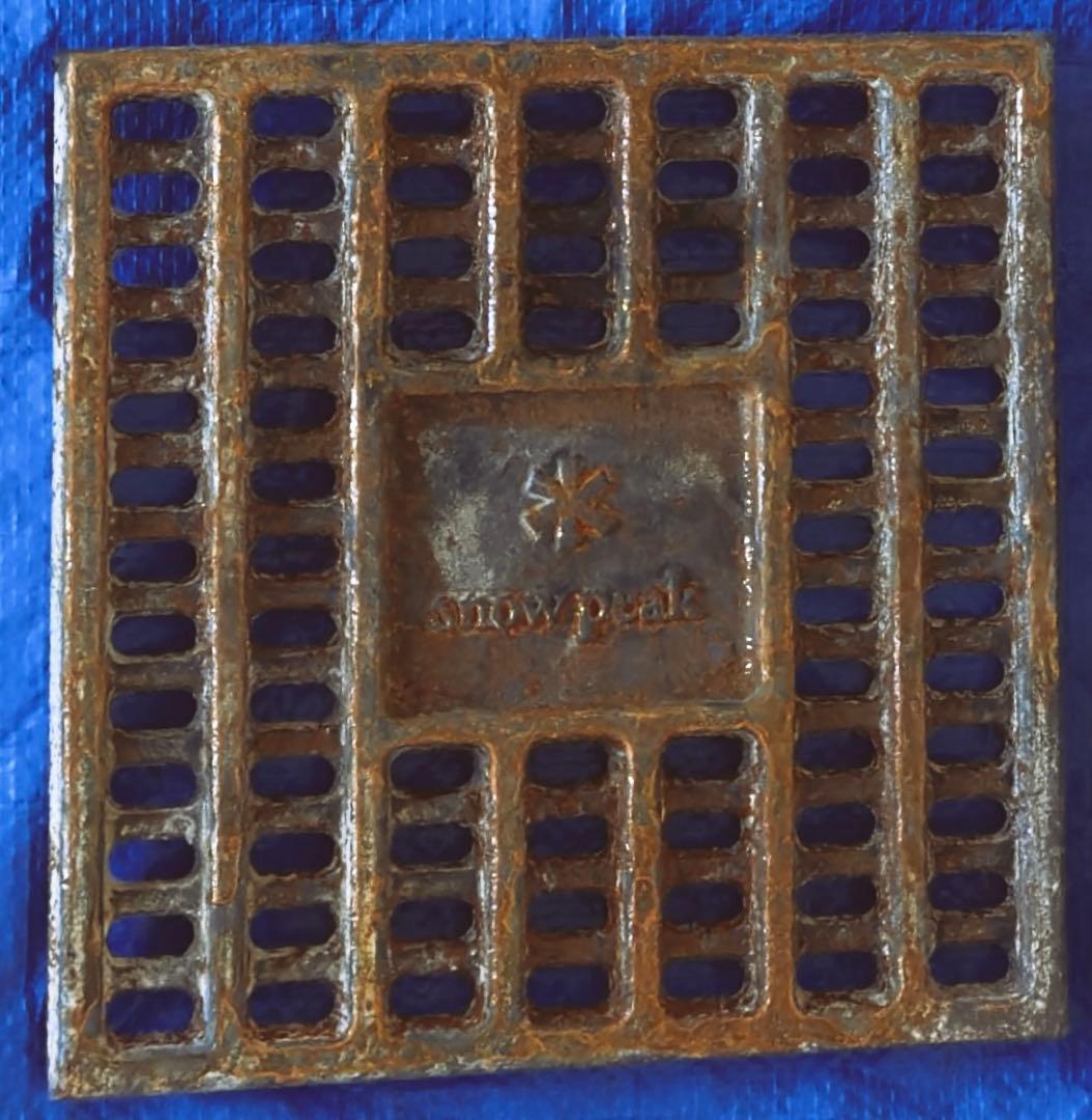 【オレンジ】 Peak（スノーピーク）焚火台 S 5点セット