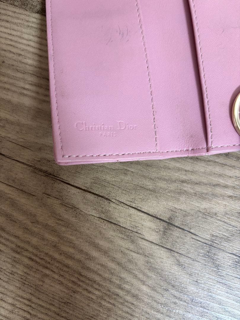 Christian Dior キーケース ピンク