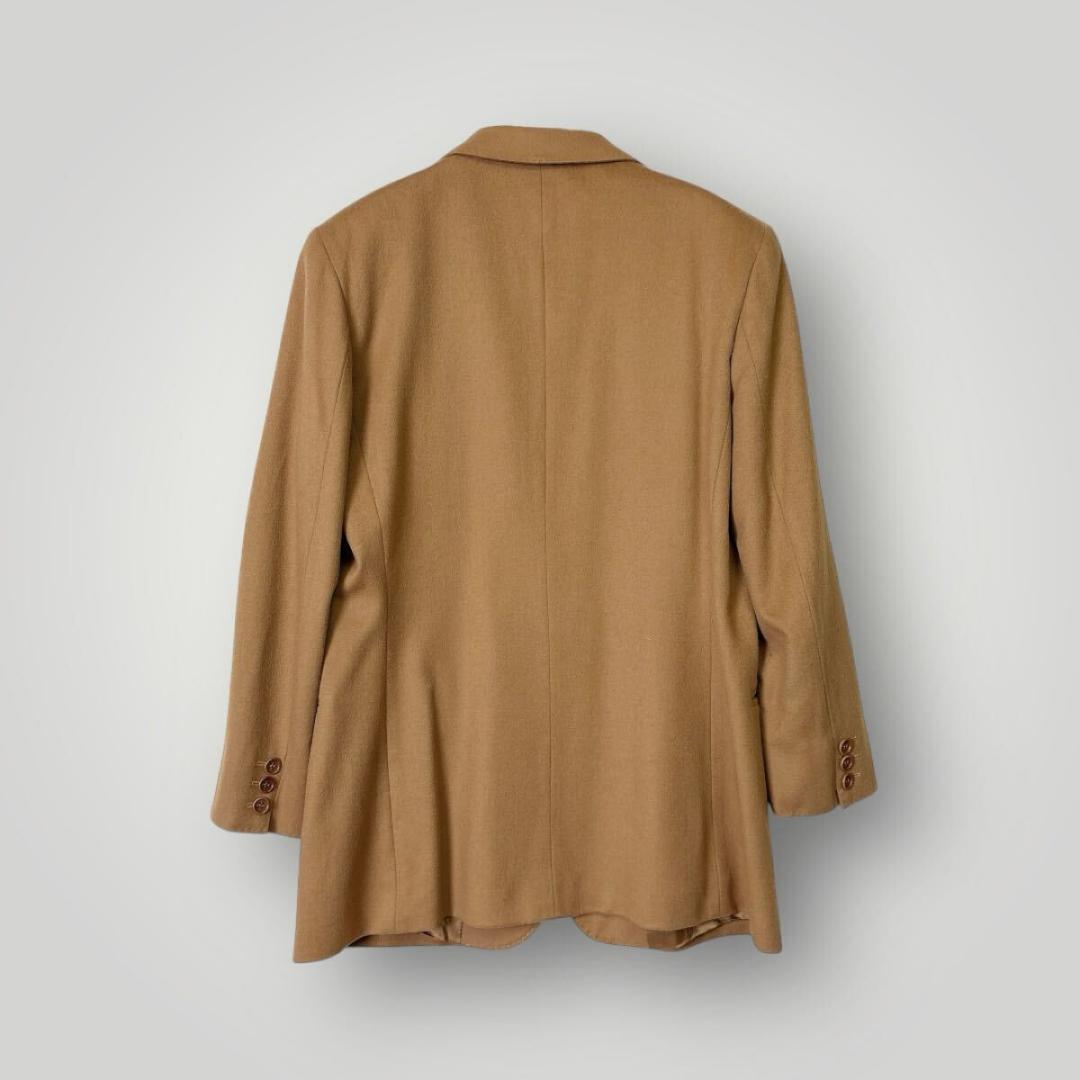 [美品] 白タグ MaxMara テーラード ジャケット ヴィーガンウール