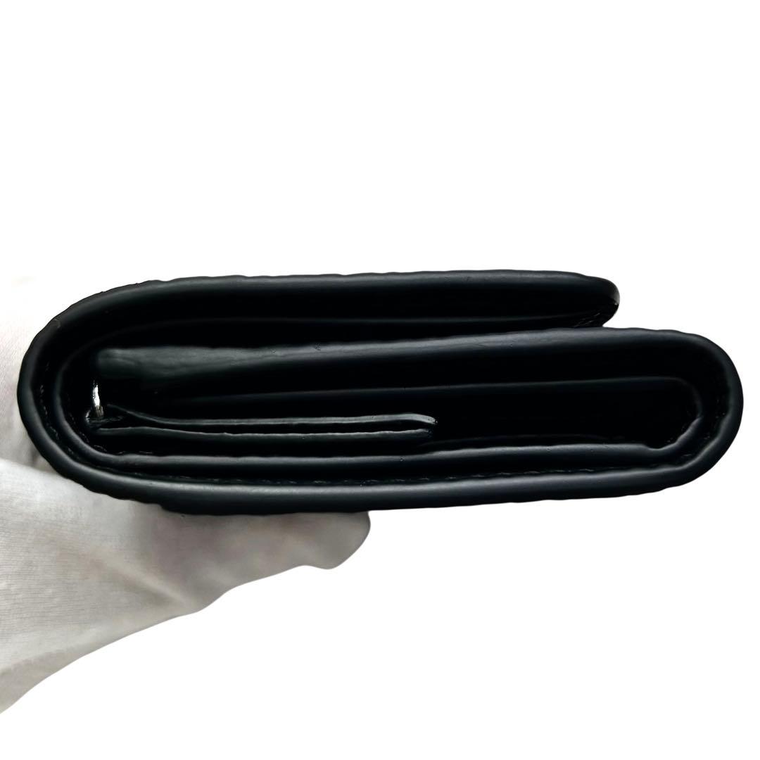 新品未使用　MAISON MARGIELA メゾンマルジェラ三つ折り財布　黒