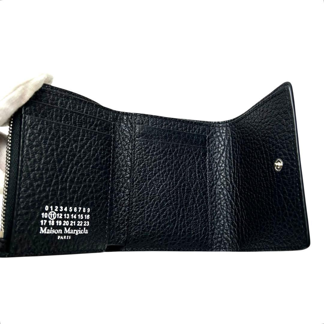 新品未使用　MAISON MARGIELA メゾンマルジェラ三つ折り財布　黒