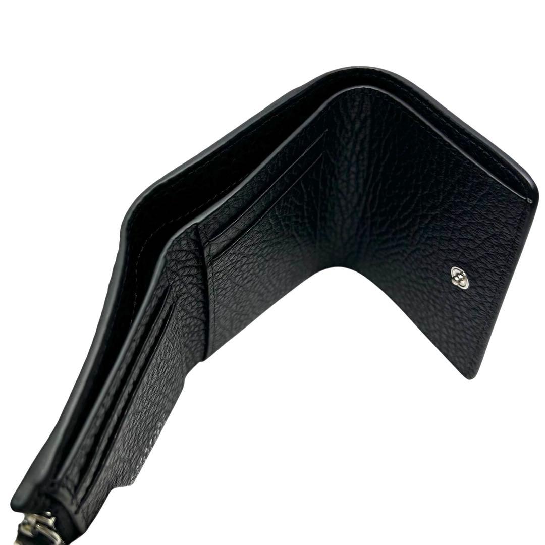 新品未使用　MAISON MARGIELA メゾンマルジェラ三つ折り財布　黒