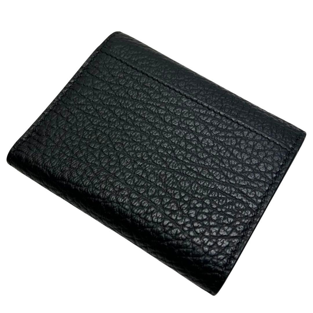 新品未使用　MAISON MARGIELA メゾンマルジェラ三つ折り財布　黒