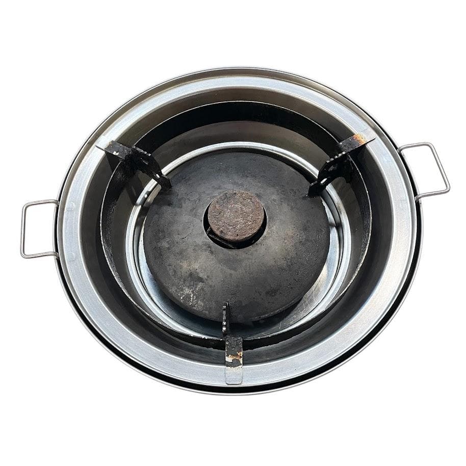 ●SANTA●しちりんガスロースター 焼肉・鍋 プロ仕様 NK-7N 都市ガス