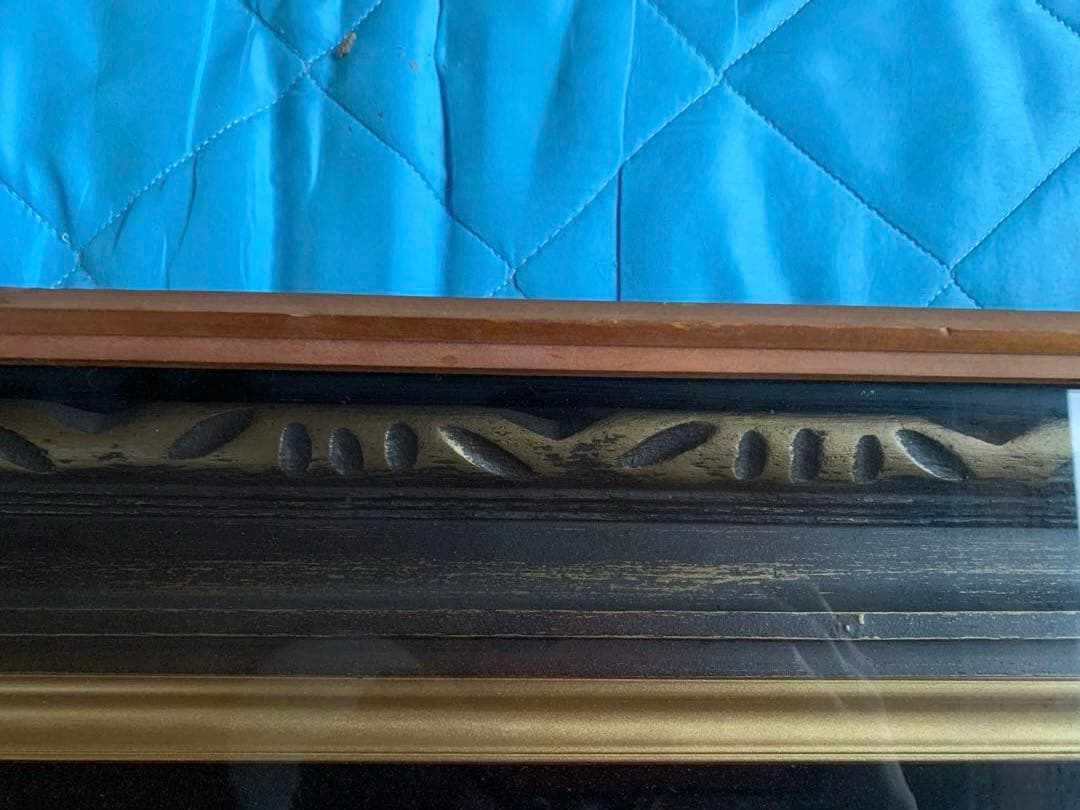 特選美術品　黄金種子島火縄銃　額縁入り　アンティーク