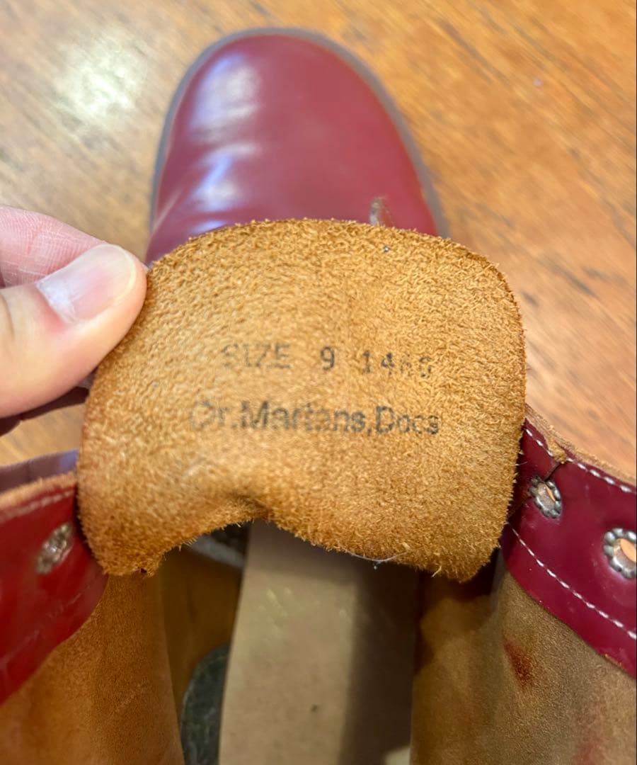 Dr.Martens MIE 1460 8 ホール ブーツOXBLOOD英国製