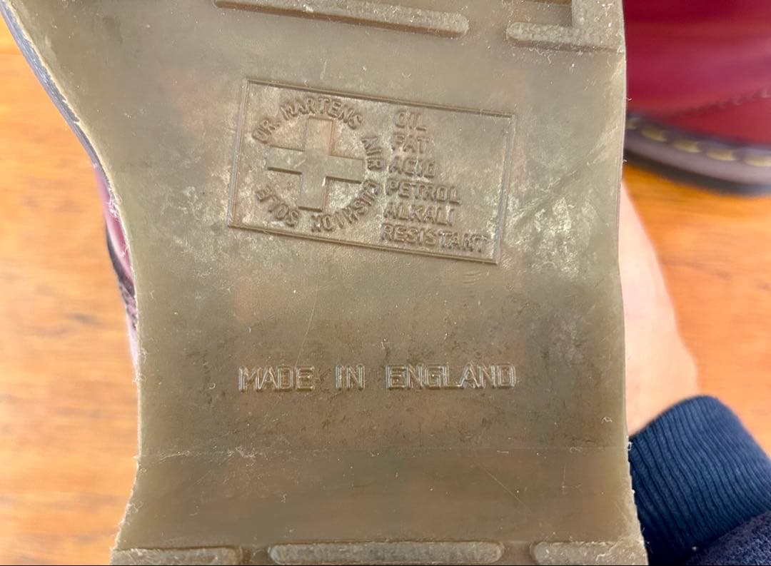 Dr.Martens MIE 1460 8 ホール ブーツOXBLOOD英国製