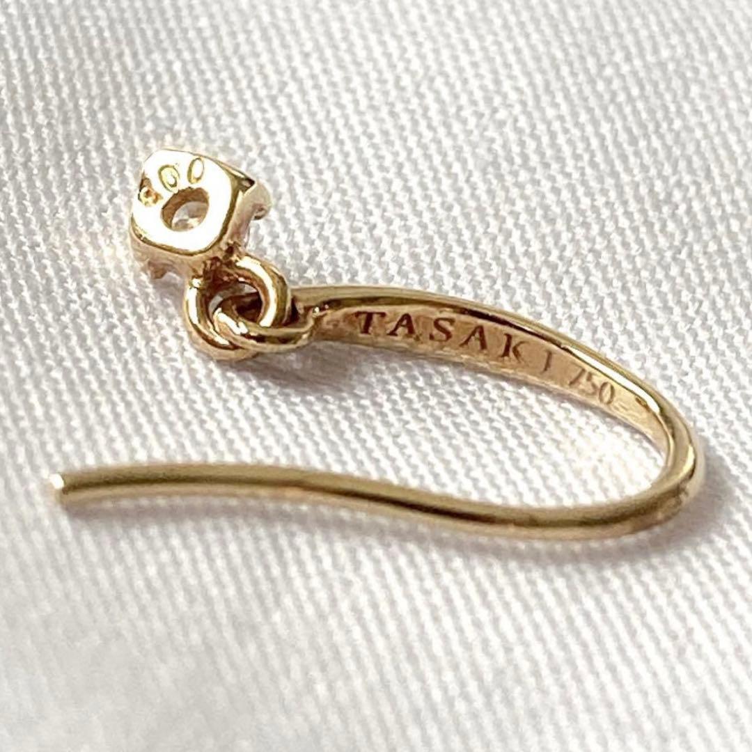 TASAKI タサキ K18 ダイヤモンドピアス