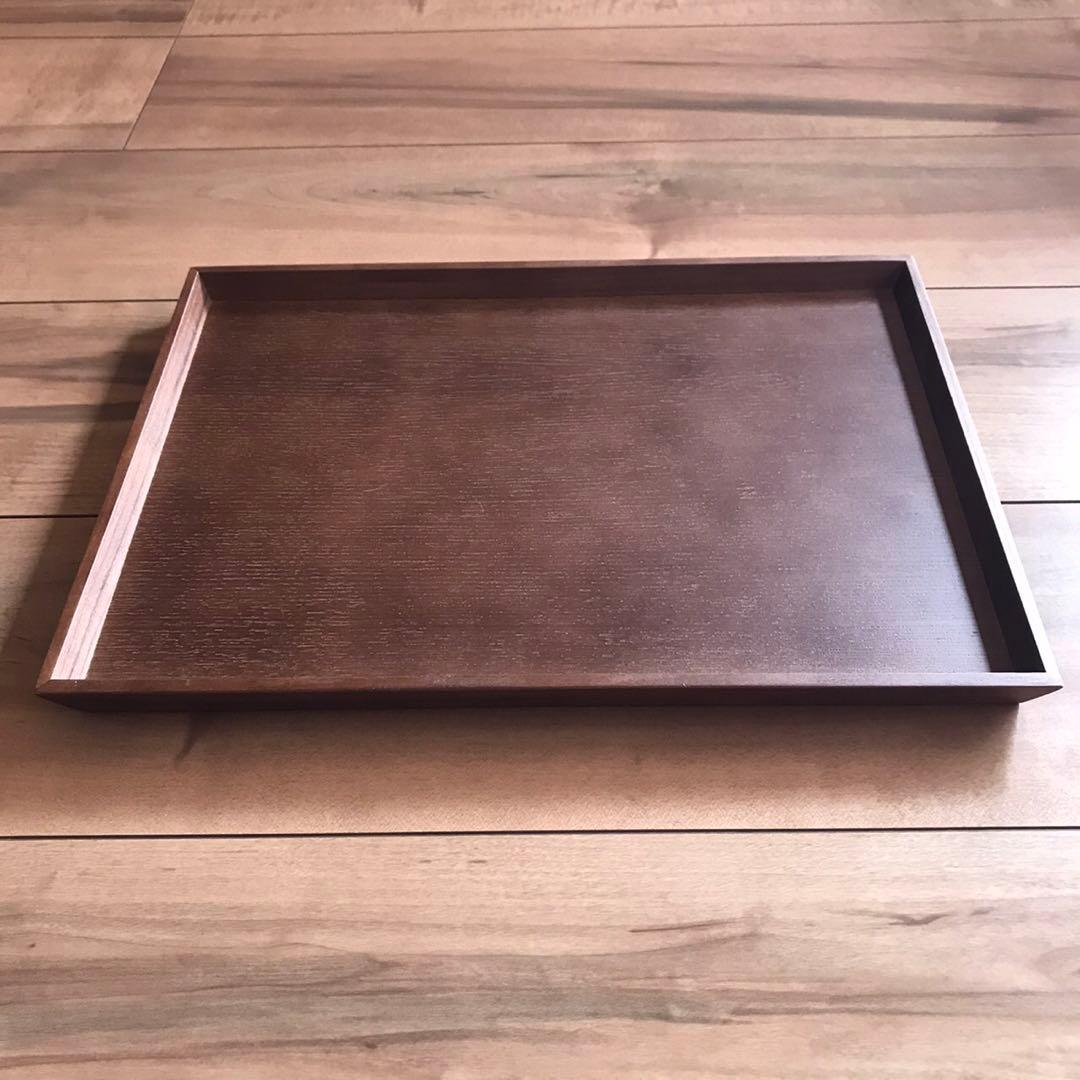 新品　木製トレー 10枚セット 木 トレイ お盆 お食事トレイ