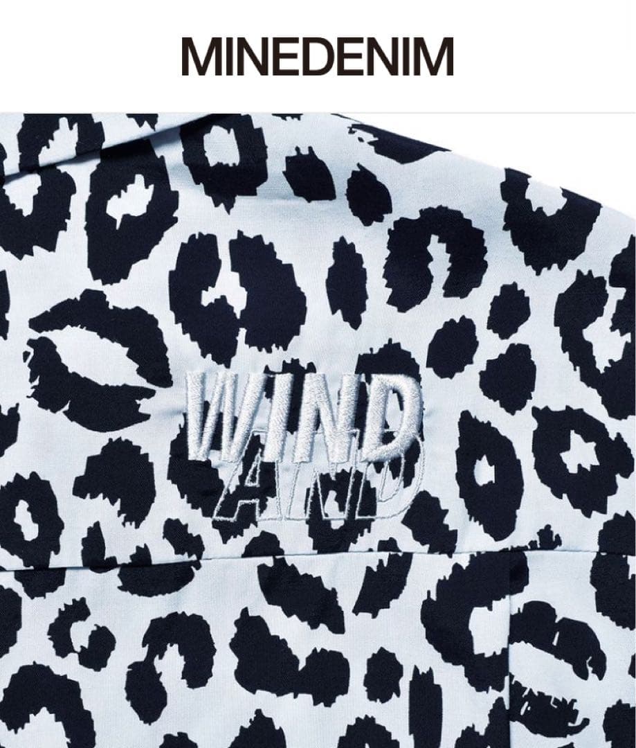 MINEDEIM ×WDS レオパードシャツ(未使用タグ付き)