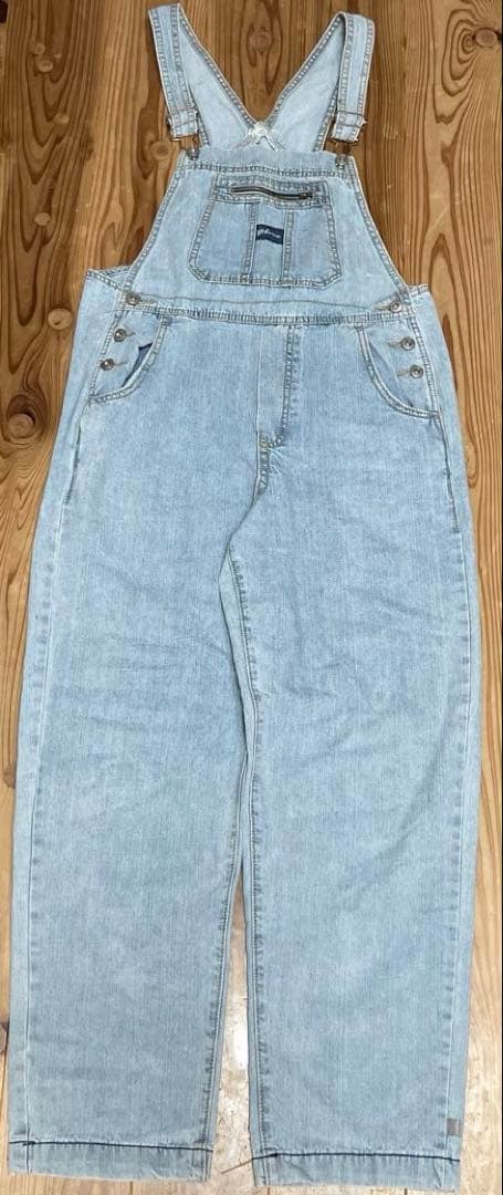 sudo デニムサロペット tablethotel ライトブルー