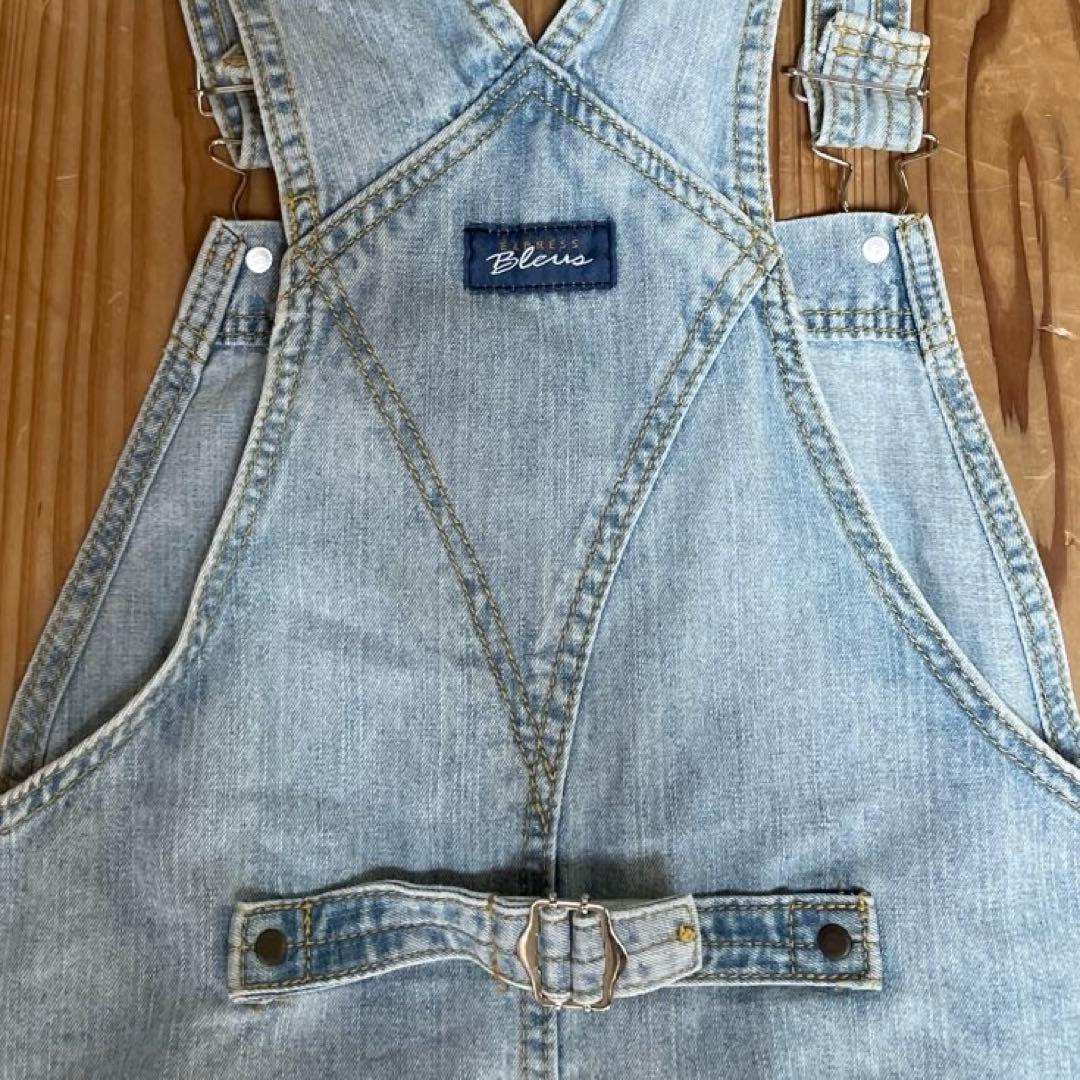 sudo デニムサロペット tablethotel ライトブルー