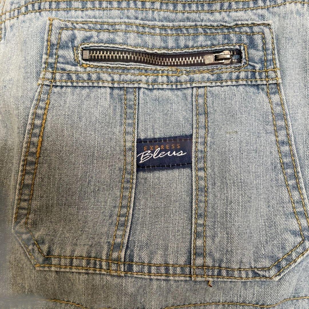 sudo デニムサロペット tablethotel ライトブルー